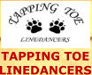 TAPPING TOE LINEDANCERS
